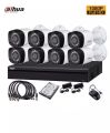 Original 8 Cameras Package- 2 Megapixels 1080p Full HD - CCTV camera price in Pakistan- (Dahua, HDCVI, DVR, XVR, CCTV Cameras, Security Cameras, Online View)-CCTV cameras set- CCTV cameras pakage. 
