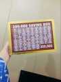 300,000 Wooden Saving Box with Money Challenge Chart – Cash Collection Bank for Kids & Adults – Gift Idea in Pakistan. 