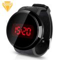 BODHI Men Fashion Waterproof LED Round Touch Screen Day Date Silicone Wrist Watch. 
