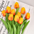 3/5/10PCS Artificial Real Touch Flowers Tulip Bouquet Decor Tulips Flower for Home Wedding Decorations. 