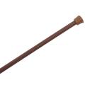 Extendable Telescopic Spring Loaded Net Voile Tension Curtain Rail Pole Rods,70~120cm,Wood color. 