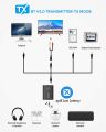 TROND 2-in-1 Bluetooth V5.0 Transmitter Receiver AptX 2 Devices Simultaneously. 