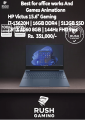HP Victus 15 FA1657NR Gaming Laptop | Intel® Core™ i7-13620H, 16GB DDR4, 512GB SSD, GeForce RTX 4060 8GB, 15.6″ FHD 144Hz 9ms IPS Display. 