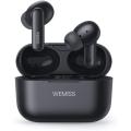 WeMiss 100% Original Earbuds, True Wireless Earbuds, High Quality Bass, High Quality Clear Sound, Ears Safety Sound, Its Best Quality Earbuds for Music Lovers, 10MM Speaker Drivers. 