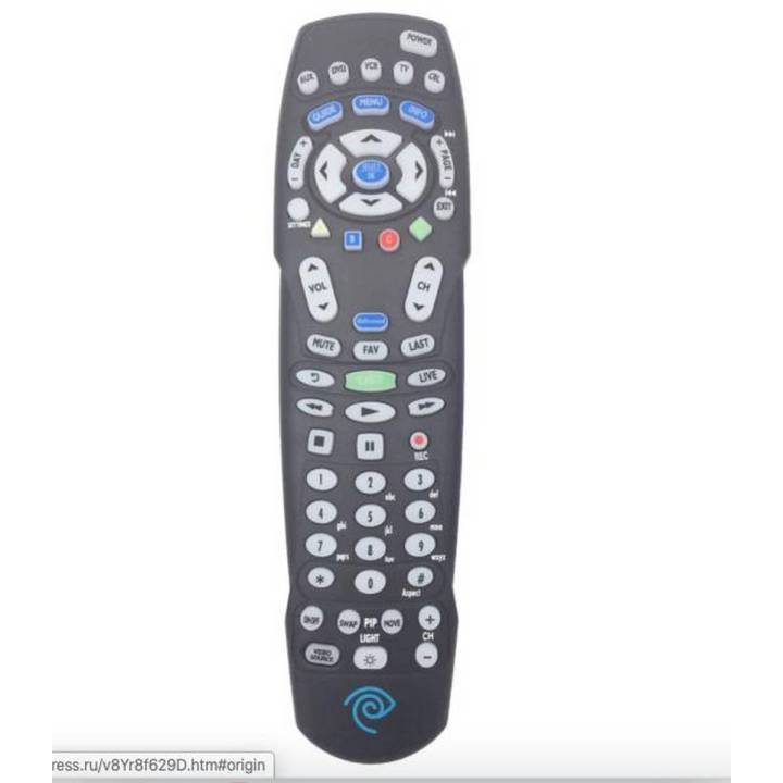 RC122 Time Warner Cable SCIENTIFIC ATLANTA Box 5 Devices Universal Remote Control Compatible with Time Warner, Brighthouse and Charter cable boxes WHITE LOGO