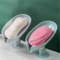 Soap Dish, Wall Mount Strong Self-Adhesive Soap Saver Storage Basket for Bathroom & Kitchen. 