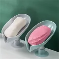 Soap Dish, Wall Mount Strong Self-Adhesive Soap Saver Storage Basket for Bathroom & Kitchen. 