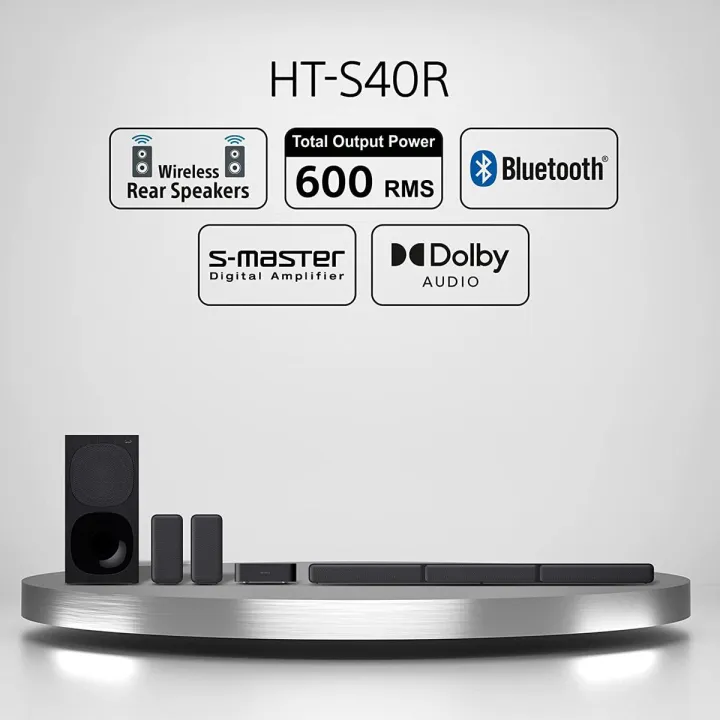 SONY%20HT-S40R%20%205.1ch%20Home%20Cinema%20with%20Wireless%20Rear%20Speakers%20-%20Image%202