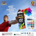 Clear Lacquer Spray paint For Bike Cars and All Wood & Metal Surfaces 300ml Spray Paint Decorative Paint For All Purposes NF MART. 