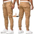 Men's 6 Pocket Cotton Cargo Trousers | Casual Wear Cargo Pants | High Quality Multi-Pocket Utility Bottoms - Mens Trousers - Trouser for men. 