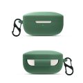 Silicone Earbuds Protective Case For QCY T13 Earphone Shockproof Skin Shell Charging Box Cover For QCYT13 Accessories With Hook. 