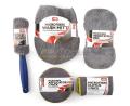 9 Pack Microfiber Car Cleaning Kit Towel Detailing Car Wheel Brush Waxing Sponge. 