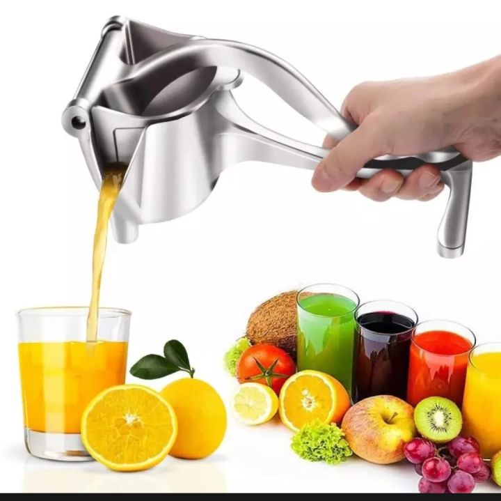 Hand Press Fruit Juicer | Manual Fruit Juice Extractor/Squeezer | Manual Fruit Juicer/Presser, Aluminum Alloy