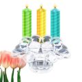 Crystal Glass Candle Holders  -  Feng Shui Home Decor Big Tealight Candle Stand. 