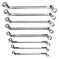Combination Ring Spanner 8 pcs set 6-22mm | Combination Ring Spanners Set | FUKUNG 8 Pcs Double Offset Ring Spanner | Double Offset Ring Wrench | Heavy Duty And Best Quality Set FUKUNG Brand. 