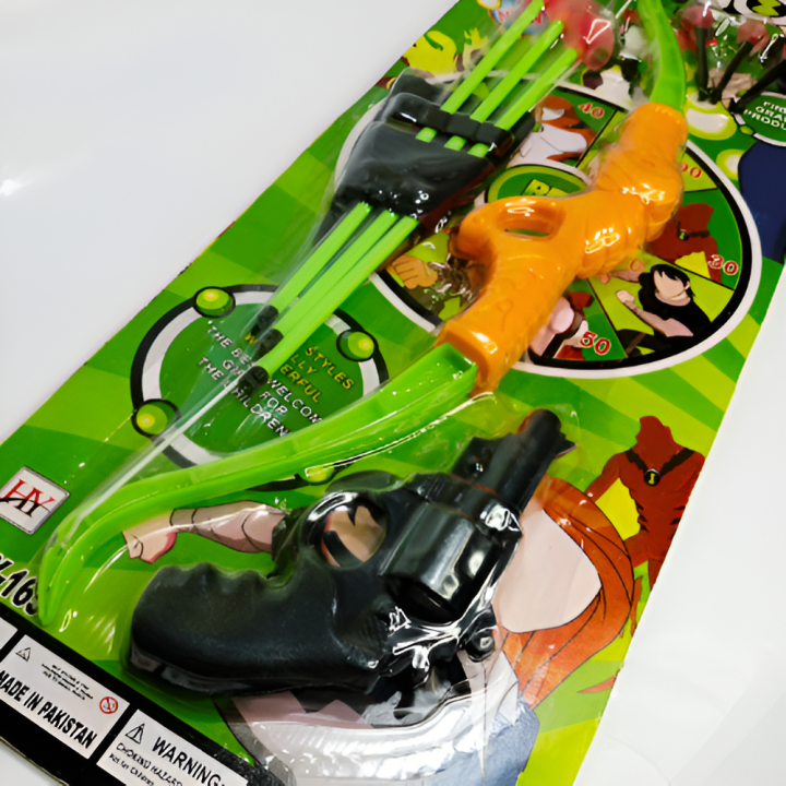 Ben%2010%20Toy%20Bow,%20Arrow,%20and%20Gun%20Set%20for%20Action-Packed%20Play%20-%20Image%203