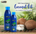 𝗛𝗘𝗠𝗔𝗡𝗜 𝗟𝗜𝗩𝗘 𝗡𝗔𝗧𝗨𝗥𝗔𝗟 - PURE COCONUT HAIR OIL 200ML (BLUE). 