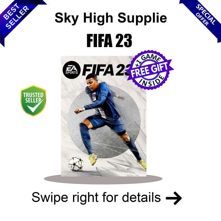 FIFA 23 - GAME FOR PC (GOOGLE DRIVE/ MEDIAFIRE) - QR CODE