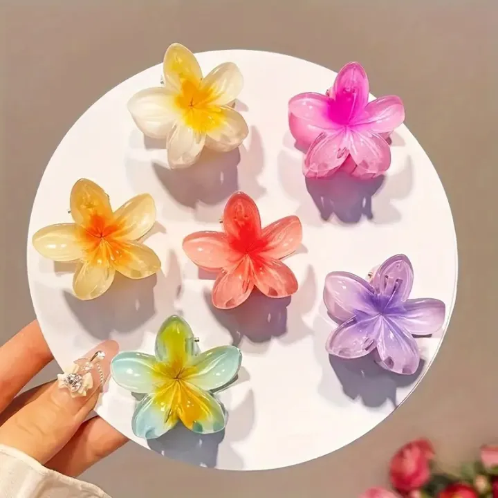 Flower%20Claw%20Clips%20-%206%20Pc's%20Hair%20Clips%20for%20Girl%20%7C%20Women%20%E2%80%93%20Glossy%20Hair%20Catcher,%20Strong%20Grip%20Hair%20Clip%20for%20Thick%20&%20Thin%20Hair,%20Trendy%20Flower%20Hair%20Accessories%20for%20Daily%20&%20Party%20Wear%20-%20Image%206