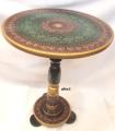 Wooden Hand Crafted Round Coffe Table - Lacquer Work big sale , cheapest price. 