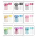 100 Pcs Eyelash Brushes Makeup Brushes Disposable Mascara Wands Applicator Spoolers Eye Lashes Cosmetic Brush Makeup Tool DFGGT. 