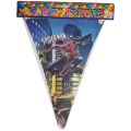 SPIDERMAN THEME BUNTINGS - PACK OF 10 SPIDERMAN FLAGS BANNER. 