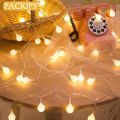 PACKIFY 20 LED Cherry Balls Fairy Lights Battery Operated- LED String Lights for Room Decoration - Decoration Light Night Lamp Patio Home Party Bedroom Wedding. 