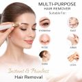 2 in 1 Rechargeable Women's Face Hair Remover Epilator for women Machine for Upper Lip, Chin, Eyebrow, Lips, Body, Arms Hair Remover for Women. 