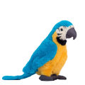 Plush Toy Comfortable Parrot Pattern PP Cotton Kids Plush Toy Ornaments for Home. 
