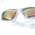 Adult Swim Goggles Wide View Waterproof Portable Trendy Durable Eyewear for Indoor Outdoor Water. 
