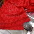 Black Cotton Net Dupatta with 2 side lace for girl & ladies by Roop Mahal Online Store. 