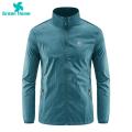 Green Home Summer Sports Jacket Zipper Pockets Travel Summer Sports Jacket. 