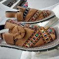 Balash Peshawari Chappal - Balochi/Sindhi - traditional Footwear. 