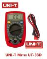 Original Ut-33D Digital Multimeter - Volt Meter - Ameter - Temperature Meter. 