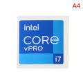 5pcs New 11 Generation i3 i5 i7 VPRO INSIDE Laptop Desktop CPU DIY Sticker. 