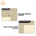 Pack of 3 Primed Keychain Canvas Boards (2x4 inches) Portable Mini Art Canvas with Metal Keyring for Acrylic Oil, and Gouache Painting – Perfect for DIY Crafts, Personalized Gifts & On-the-Go Creativity. 