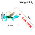 2023 New Garten of banban Soft Rubber Keychain Cute Dolls Couple Bag Charm Creative Car Key Ring Figure Toys Friend Gift. 
