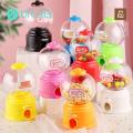 Candy Machine Toy Fun Kids Snack Dispenser Piggy Bank Toy Clear Body Money Box Birthday Gift Coin-operated Candy Dispenser. 