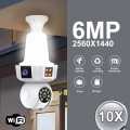 6MP PTZ WIFI OUTDOOR DURAL LENS 3MP+3MP 6MP IN TOTAL DURAL IR LED COLORVU NIGHT VISION APP V380 PRO. 