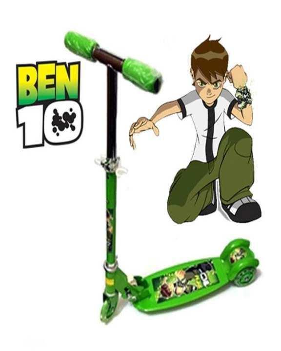 Original%20Littles%20Ben%20Ten%203%20Wheels%20Scooty%20For%20Kids%20-%20(Green)%20-%20Image%202