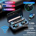 F9 TWS Airpods | Wireless Bluetooth 5.0 Earbuds | Dual Earphones with Mic | Deep Bass | iPhone & Android Compatible | Touch Control Handsfree.. 