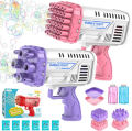 Petrella Bubble Gun Bazooka Bubble Machine Gun Bubbles for Kids TIK Tok Gifts 3 4 5 6 7 8 9 10 11 12 Years Old Bubble Blaster Blower 36 holes Outdoor Fun Party Gift for Toddlers & Children. 
