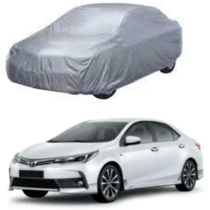 Toyota Corolla (2006-2023) Topcover Silver parashoot Car Cover Dust and Waterproof