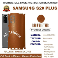 SAMSUNG S20 PLUS FULL BACK 360 PREMIUM Protection Skin / Wrap. 