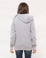 Pack of 2 Heather Grey and Black Hoodies For Women. 