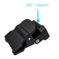 Fill Light Clip Camera Flash Holder Mini 1/4 Screw for Photography. 