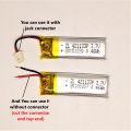 3.7V 250 MAH Battery 421133 Original LOT -  Lithium Ion Lipo - Airpods, Earbuds, DIY, Neckband, Bt Handsfree, Bluetooth Speaker. 