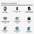 D20 New T900 ultra 2 // T900 Ultra Smart Watch - 2.09 Infinite Display - 49MM Dial Size - Built-in Games - Bluetooth Calling - Crown Working. 