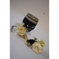 doodh pilai glass/ wedding accessories/ wedding glass/ glass with tray-black. 