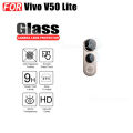3 IN 1 Vivo V50 Lite 4G Ceramic Tempered Glass for Vivo V50 Lite V40 Lite 5G Camera Lens Glass Screen Protector and Back Film. 